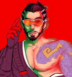 hanzo (overwatch) from overwatch by karina farek