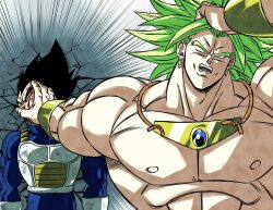 broly (dragon ball z) from dragon ball by reeya