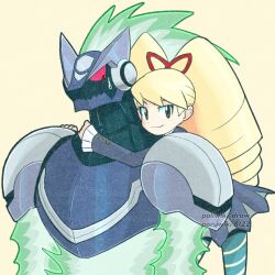luna platz (mega man) from mega man (series) by poruwiki