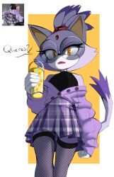 blaze the cat from sonic (series)