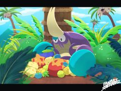 alolan exeggutor from pokemon by sakanagi (a r co)