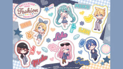 hatsune miku from vocaloid