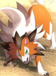 lycanroc from pokemon by rumine (yoshi1234567)