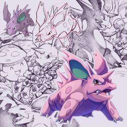 nidorino from pokemon by shoupitsuki
