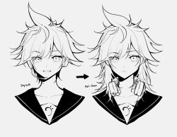 kagamine len from vocaloid