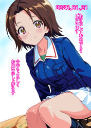 sawa azusa from girls und panzer