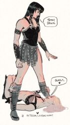 xena from xena: warrior princess