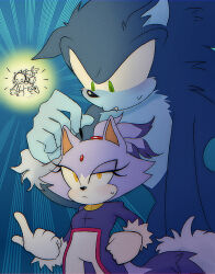 blaze the cat from sonic (series)