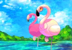 flamigo from pokemon by omega takai