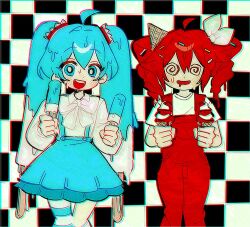 hatsune miku from melt ice cream (vocaloid)