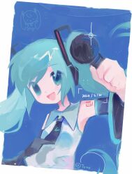 hatsune miku from vocaloid by tuteo