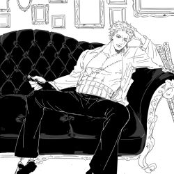 roronoa zoro from one piece by mike (tomatomato244)