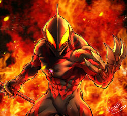 ultraman belial from ultra galaxy (series) by kageyama shu