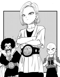 android 18 from dragon ball by lee (dragon garou)