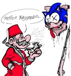 mario from sonic (series) by vlahthe