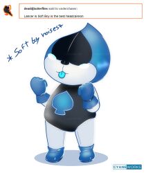 lancer (deltarune) from deltarune by cyaneworks
