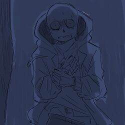 sans (undertale) from undertale by mochiidraws