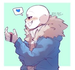 sans (undertale) from undertale by mochiidraws