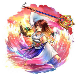 yuna (ff10) from final fantasy by hollypolllyy