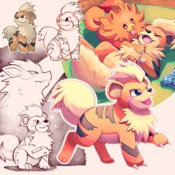 arcanine from pokemon by shoupitsuki