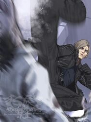 leon s. kennedy from resident evil by 5tatsu