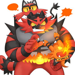 incineroar from pokemon