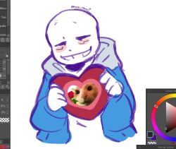sans (undertale) from undertale by mochiidraws