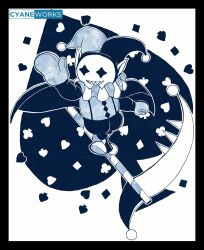jevil from deltarune by cyaneworks