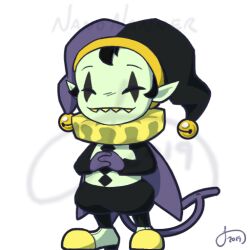 jevil from deltarune by nanobanana