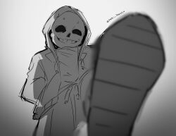 sans (undertale) from undertale by mochiidraws