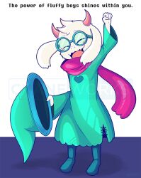 ralsei from deltarune by cyaneworks