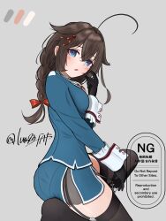 shigure (kancolle) from kantai collection