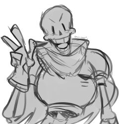papyrus (undertale) from undertale by mochiidraws