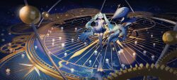hatsune miku from vocaloid