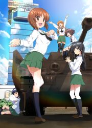 akiyama yukari from girls und panzer by shiina excel