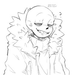 sans (undertale) from undertale by mochiidraws