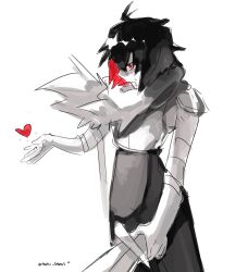 kris (dark world) (deltarune) from deltarune by mochiidraws