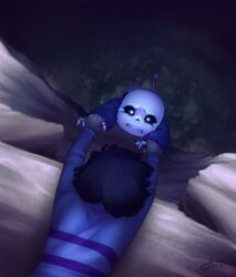 frisk (undertale) from undertale by nanobanana