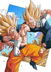majin vegeta from dragon ball