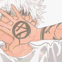 killua zoldyck from hunter x hunter by 7enn