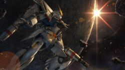 f91 gundam from gundam by tenjin hidetaka
