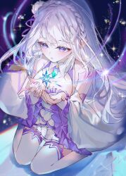 emilia (re:zero) from re:zero kara hajimeru isekai seikatsu by kinokohime