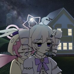koyuki (blue archive) from backrooms (creepypasta)