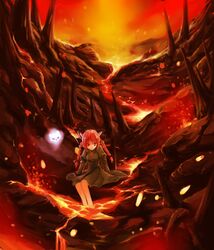 kaenbyou rin from touhou by cake (artist)