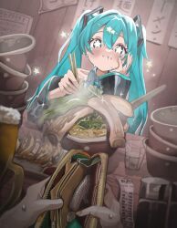 hatsune miku from vocaloid