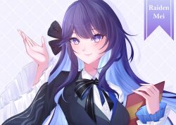 raiden mei from honkai (series)