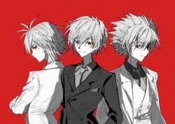 nagisa kaworu from neon genesis evangelion