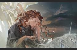 crowley (good omens) from good omens by noir (ibaraki)
