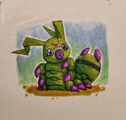 wormmon from digimon