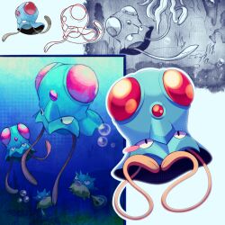 qwilfish from pokemon by shoupitsuki